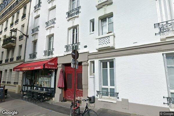 Vue Google Street View du 24 Rue Garnier