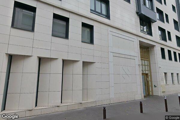 Vue Google Street View du 25BIS Rue Garnier