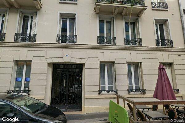 Vue Google Street View du 26 Rue Garnier