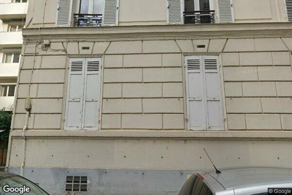 Vue Google Street View du 2BIS Rue Garnier