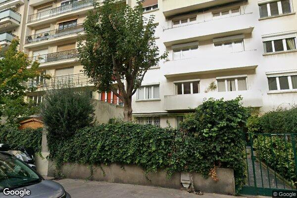 Vue Google Street View du 4 Rue Garnier