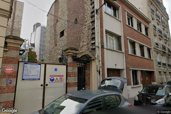 Vue Google Street View du 5BIS Rue Garnier