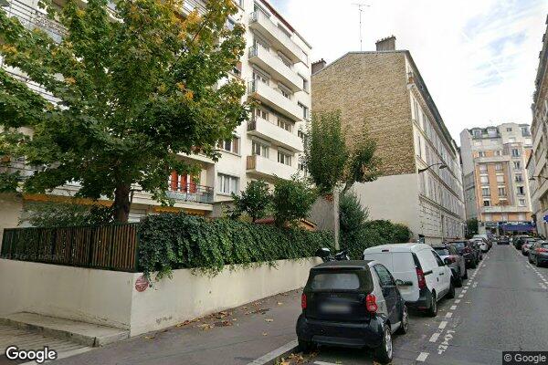 Vue Google Street View du 6 Rue Garnier