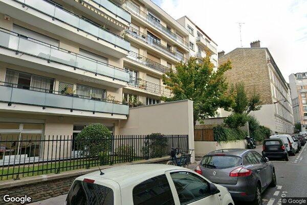 Vue Google Street View du 8 Rue Garnier
