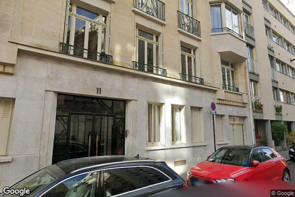 Vue Google Street View du 11 Rue Jacques Dulud