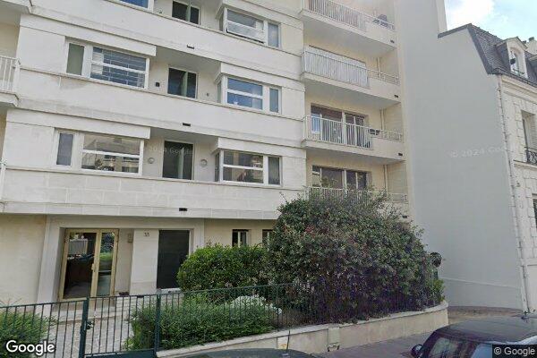 Vue Google Street View du 33 Rue Jacques Dulud