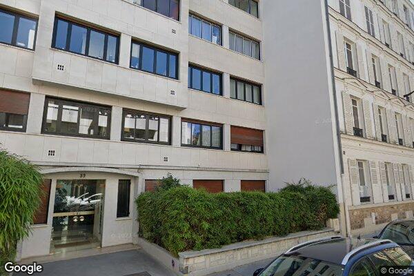 Vue Google Street View du 39 Rue Jacques Dulud