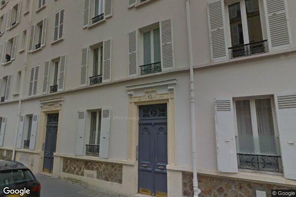 Vue Google Street View du 45BIS Rue Jacques Dulud
