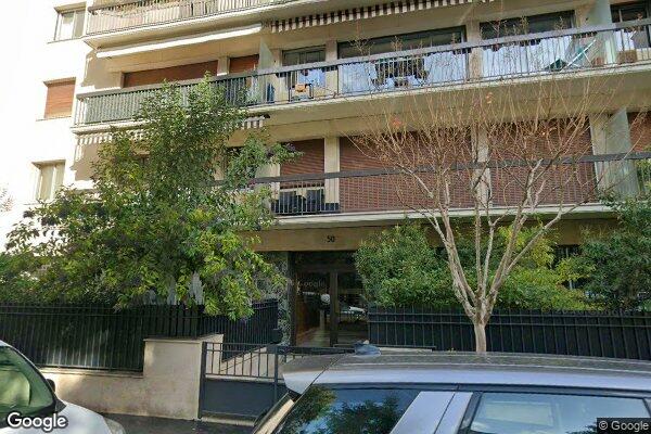 Vue Google Street View du 50 Rue Jacques Dulud