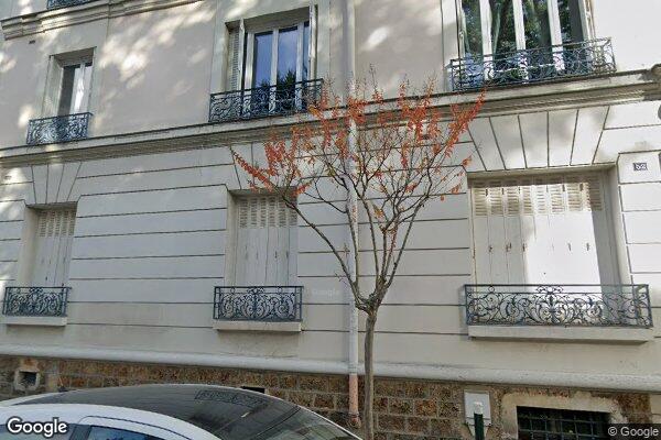 Vue Google Street View du 52 Rue Jacques Dulud