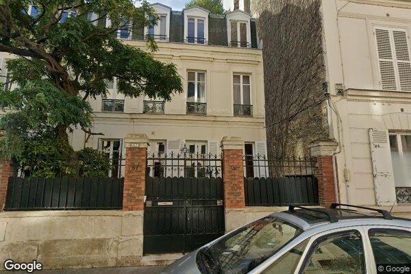 Vue Google Street View du 57 Rue Jacques Dulud