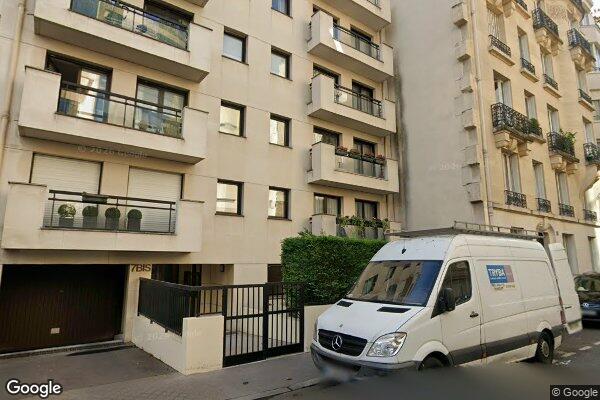 Vue Google Street View du 7BIS Rue Jacques Dulud