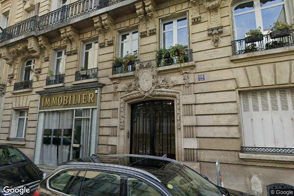 Vue Google Street View du 16BIS Rue Louis Philippe
