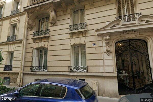 Vue Google Street View du 27 Rue Louis Philippe