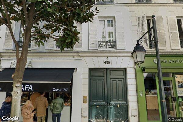 Vue Google Street View du 26 Rue Madeleine Michelis