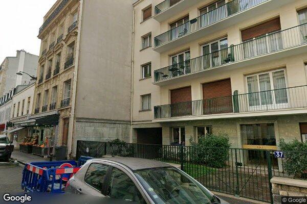 Vue Google Street View du 37BIS Rue Madeleine Michelis