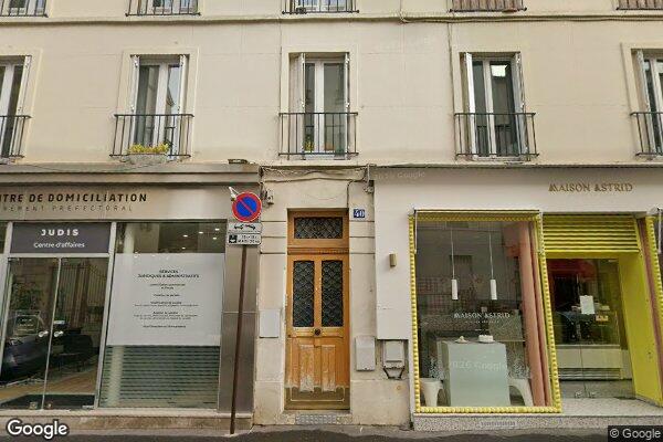 Vue Google Street View du 40 Rue Madeleine Michelis