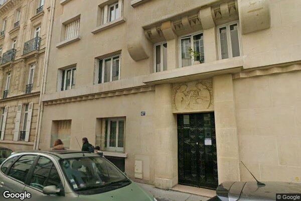 Vue Google Street View du 43 Rue Madeleine Michelis