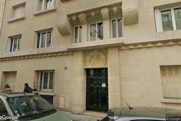 Vue Google Street View du 43BIS Rue Madeleine Michelis