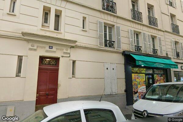 Vue Google Street View du 46 Rue Madeleine Michelis