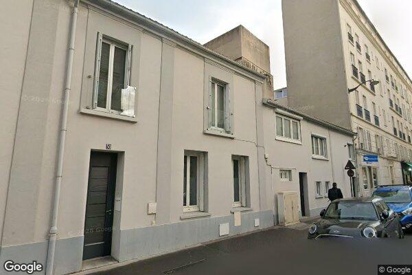 Vue Google Street View du 50 Rue Madeleine Michelis