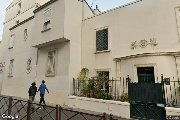 Vue Google Street View du 50BIS Rue Madeleine Michelis