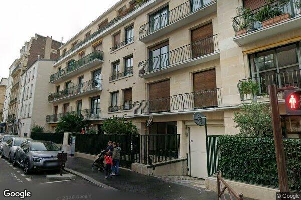Vue Google Street View du 53 Rue Madeleine Michelis