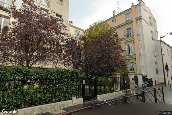 Vue Google Street View du 54 Rue Madeleine Michelis