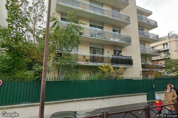 Vue Google Street View du 55 Rue Madeleine Michelis