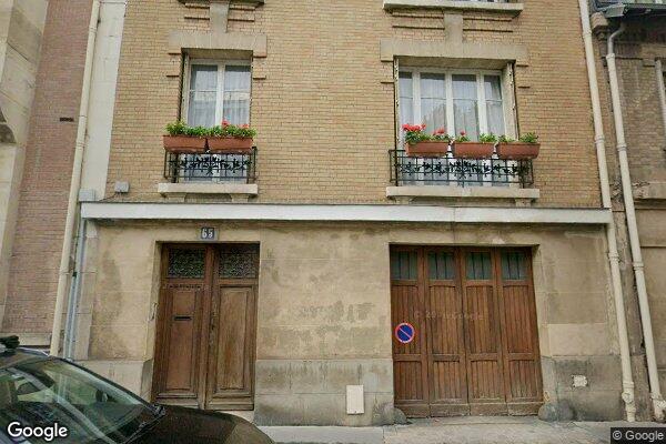 Vue Google Street View du 65 Rue Madeleine Michelis