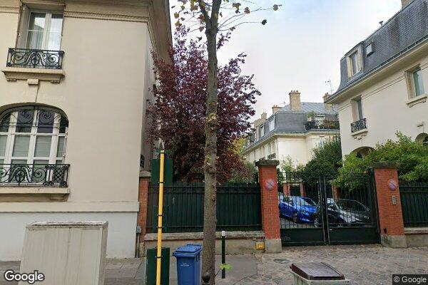 Vue Google Street View du 1 Rue Martin de Thézillat