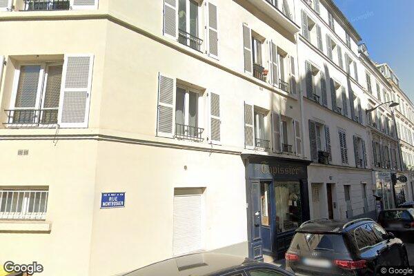 Vue Google Street View du 11 Rue Montrosier