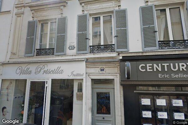 Vue Google Street View du 15 Rue Montrosier
