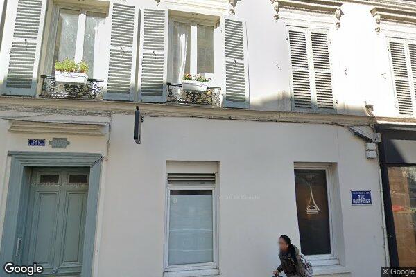 Vue Google Street View du 17 Rue Montrosier