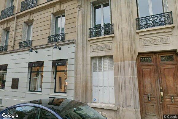 Vue Google Street View du 19 Rue Montrosier