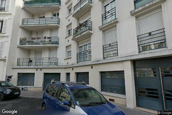 Vue Google Street View du 22 Rue Montrosier