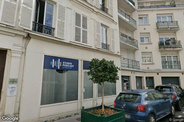 Vue Google Street View du 24 Rue Montrosier