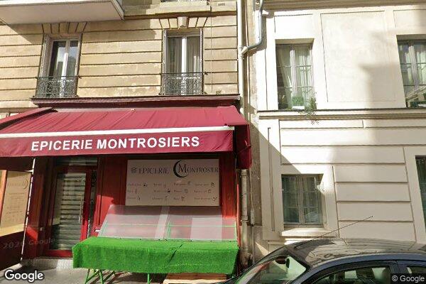 Vue Google Street View du 25BIS Rue Montrosier
