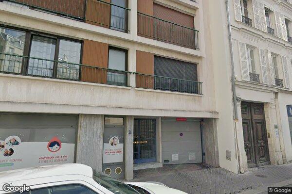 Vue Google Street View du 26 Rue Montrosier