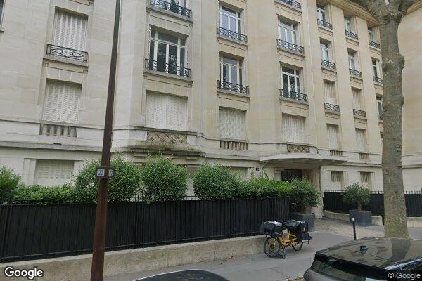Vue Google Street View du 24 Rue Parmentier