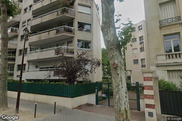 Vue Google Street View du 28 Rue Parmentier