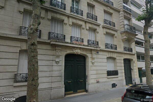 Vue Google Street View du 34 Rue Parmentier
