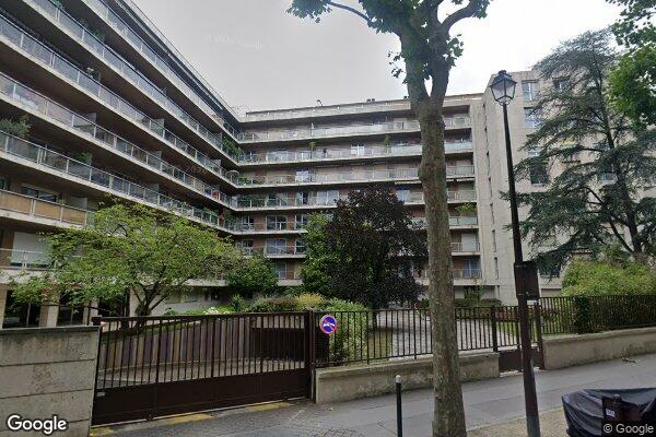 Vue Google Street View du 37 Rue Parmentier