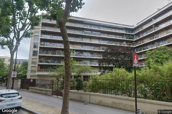 Vue Google Street View du 39 Rue Parmentier