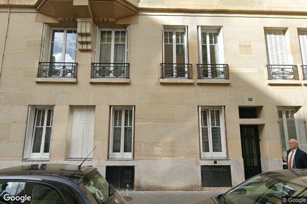 Vue Google Street View du 5BIS Rue Parmentier