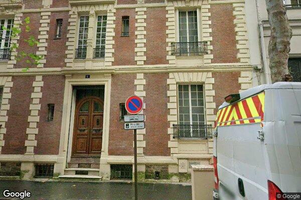 Vue Google Street View du 6 Rue Parmentier