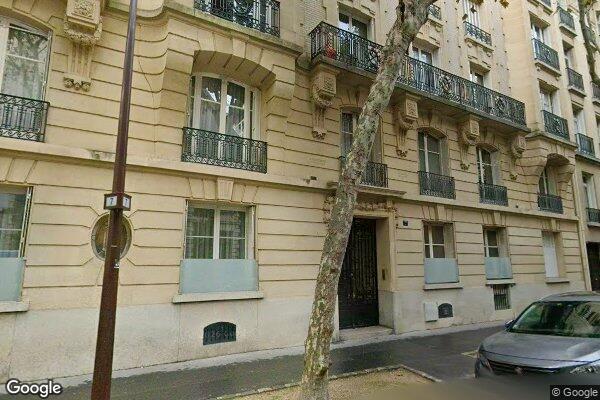 Vue Google Street View du 7 Rue Parmentier
