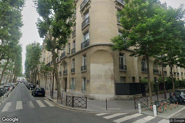 Vue Google Street View du 8 Rue Parmentier