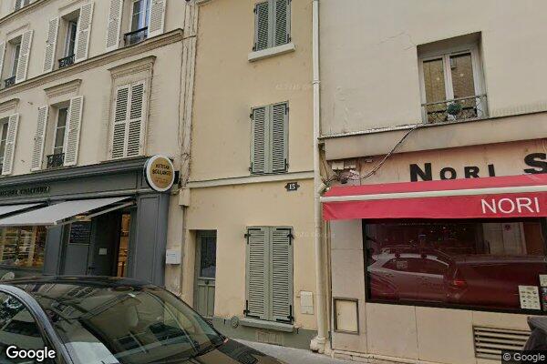 Vue Google Street View du 15 Rue Paul Chatrousse