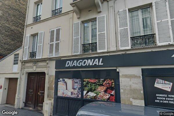 Vue Google Street View du 11 Rue Paul Derouléde